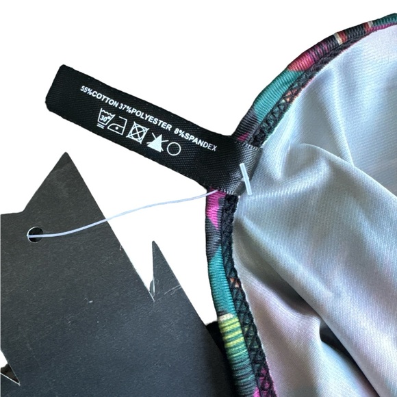 CRAZY TRAIN River Bend Tankini Swimsuit Top NWT Western Aztec Lined Medium - Picture 4 of 6